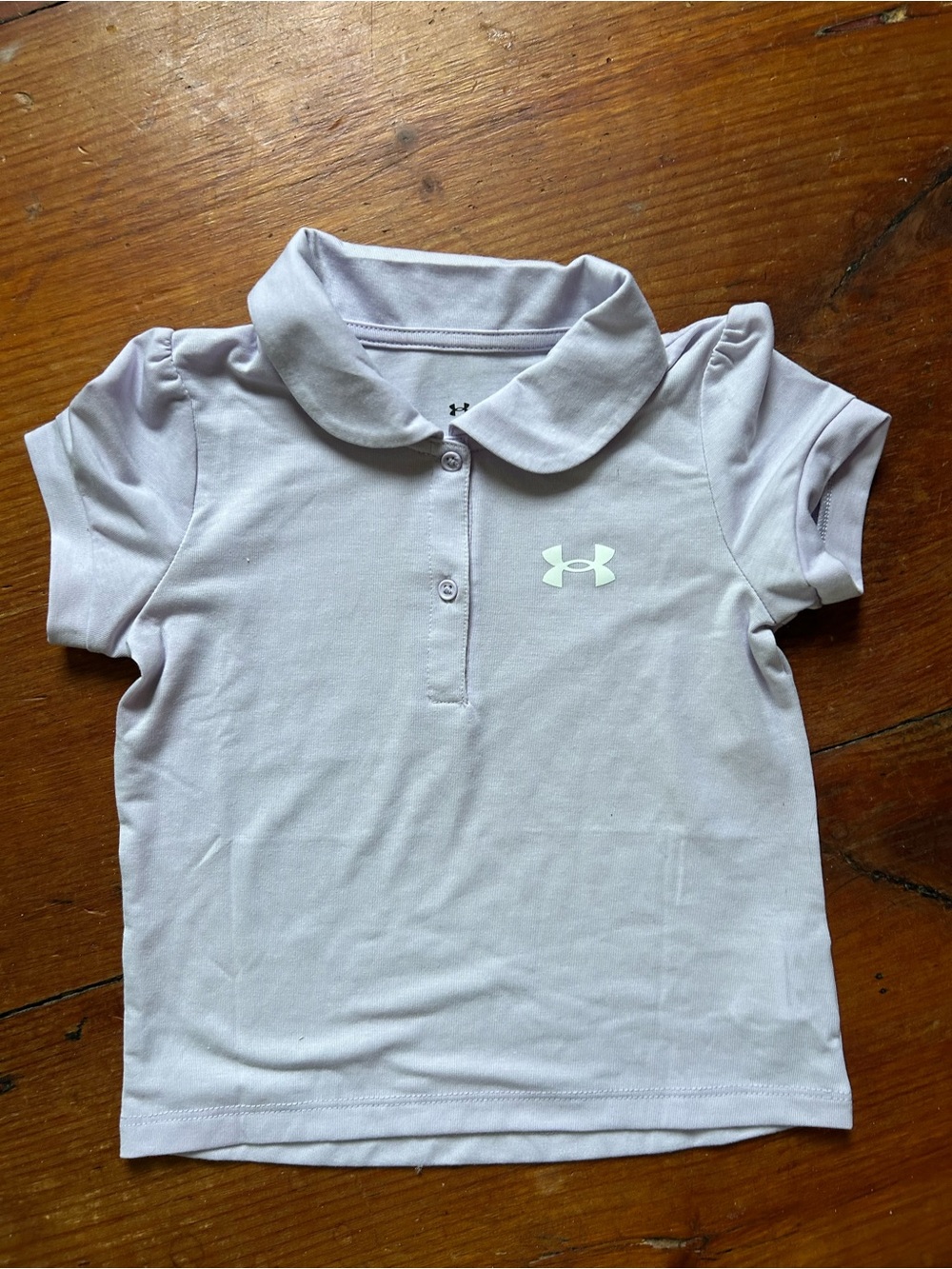 Under Armour Girls' Lavender Polo Shirt